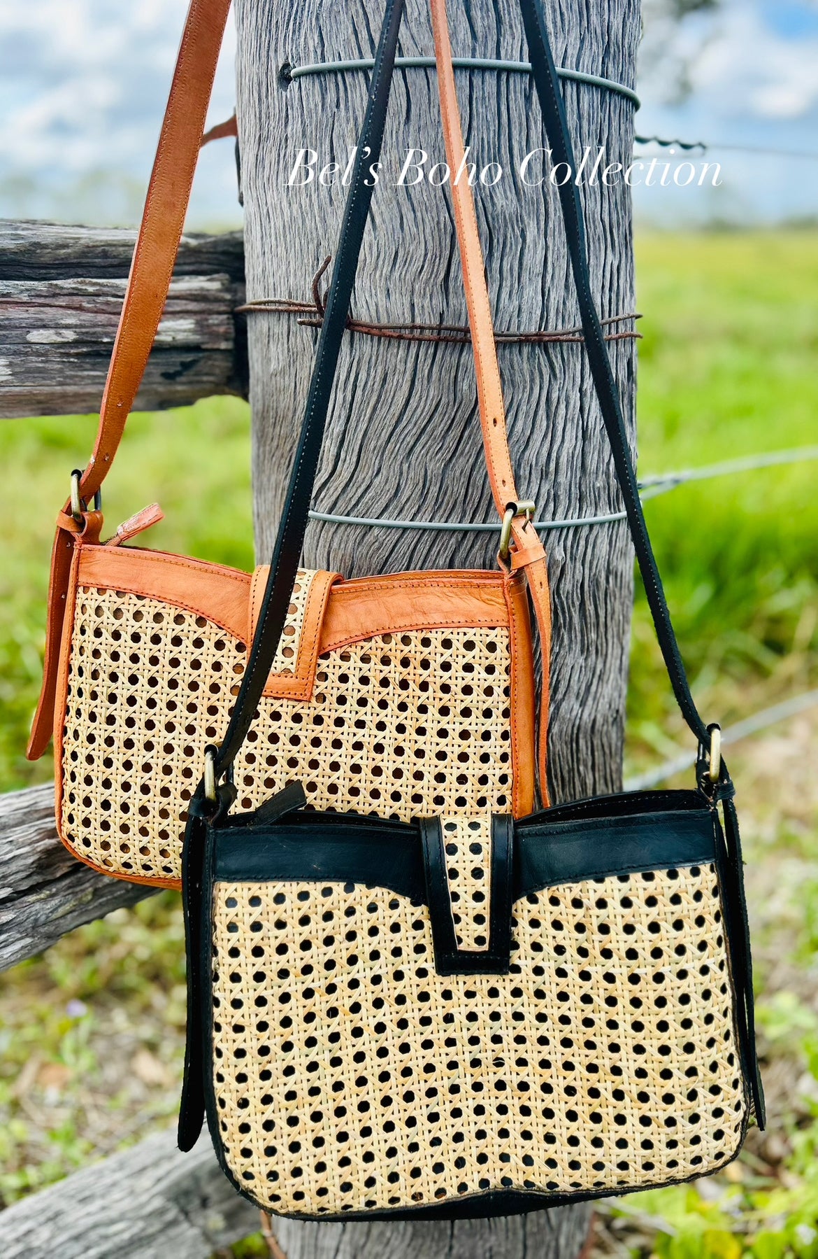 Mini Hand-Woven Rattan Bag