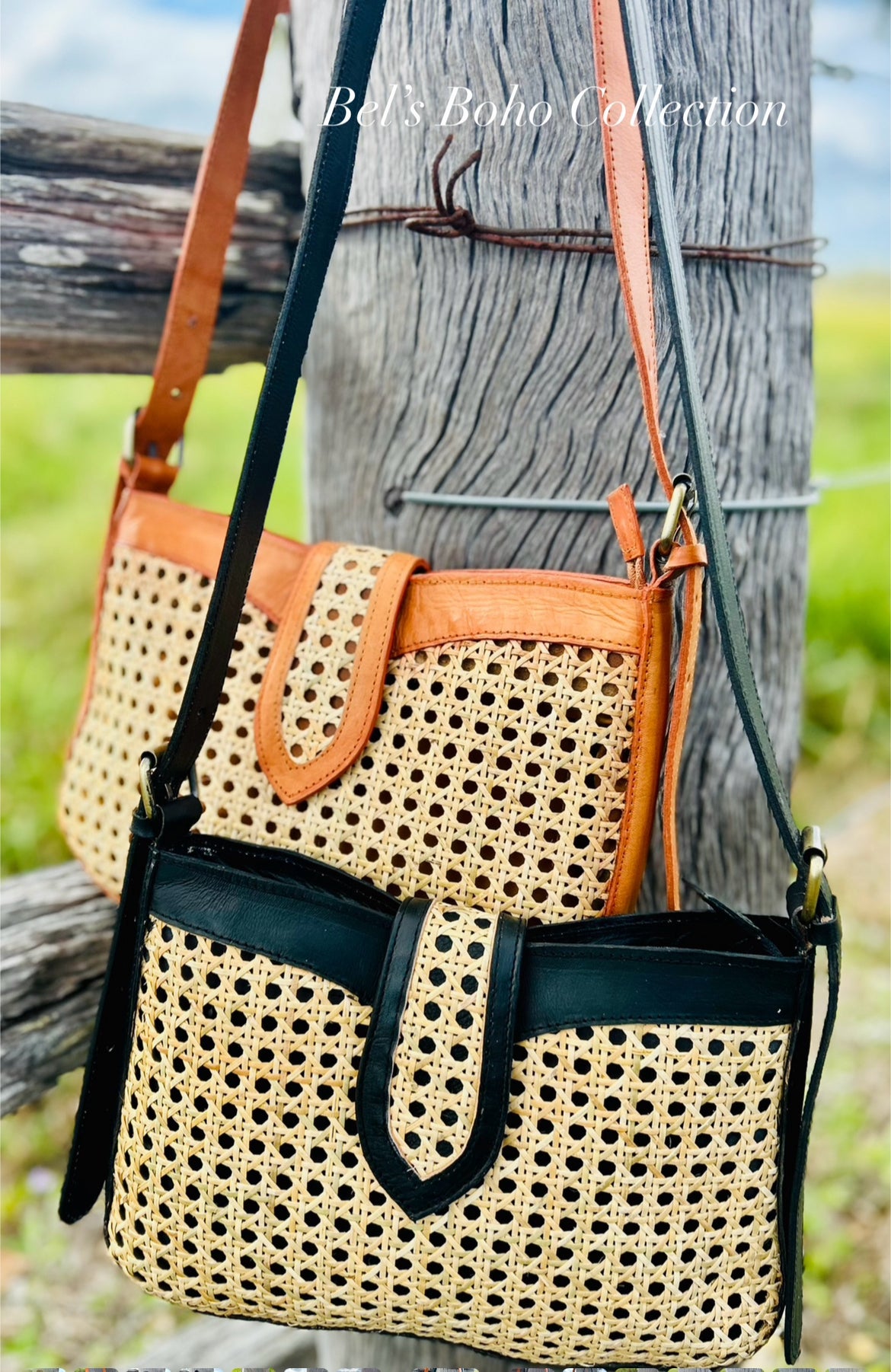 Mini Hand-Woven Rattan Bag