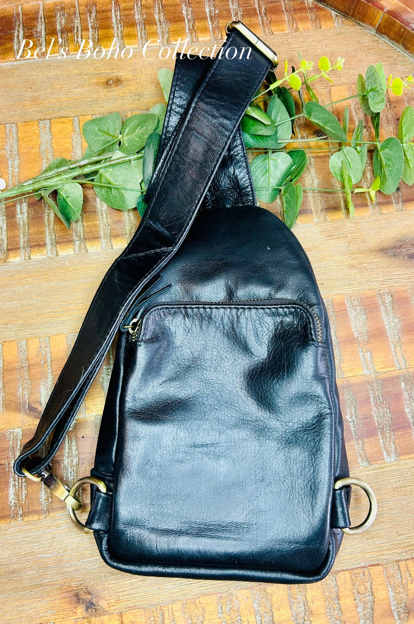 Leather Sling Bag