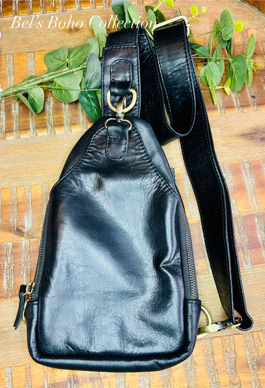 Leather Sling Bag