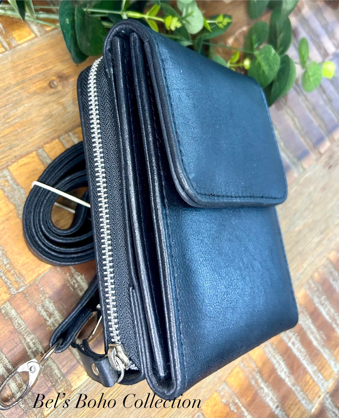Mobile & Wallet Crossbody Pouch