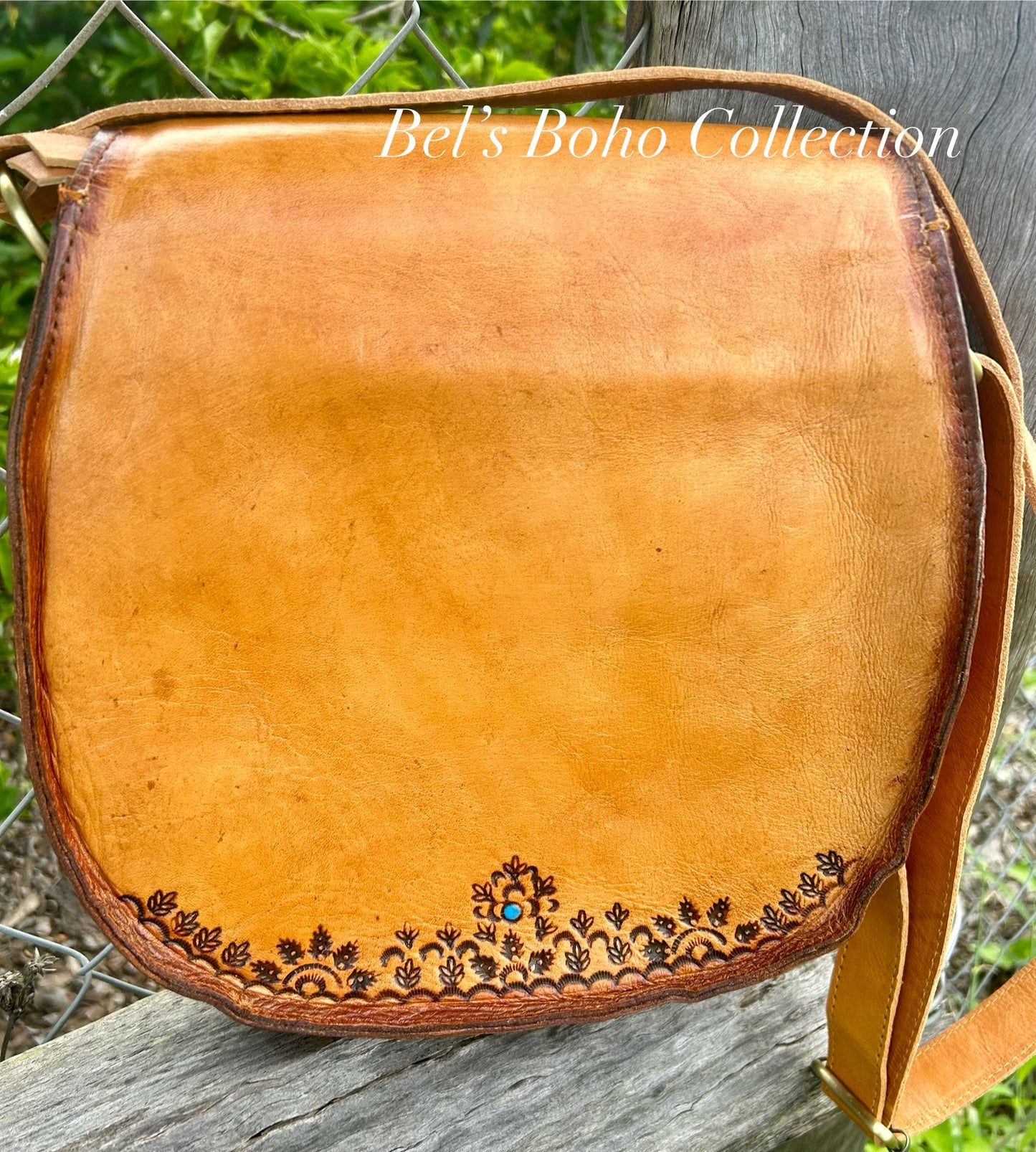 Handpainted Mandalay Shoulder Bag