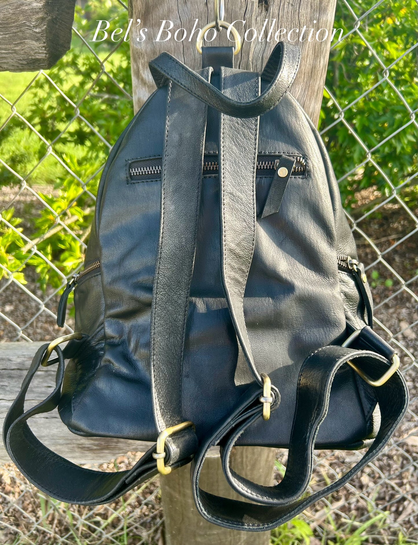 The Desert Wanderer Leather Backpack