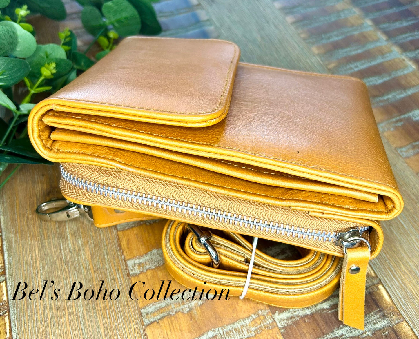 Mobile & Wallet Crossbody Pouch