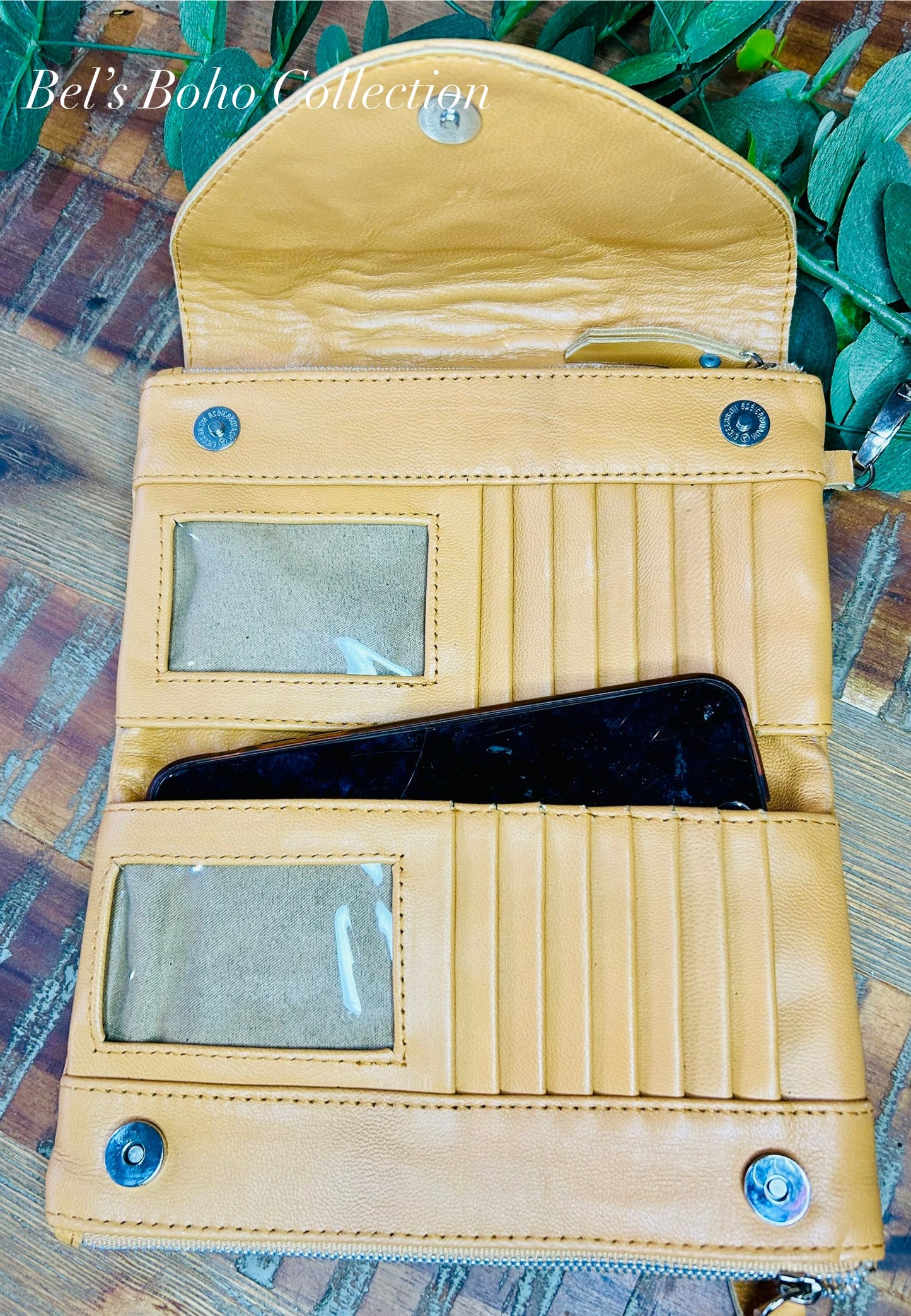 Lacee Double Clip Wallet/Clutch
