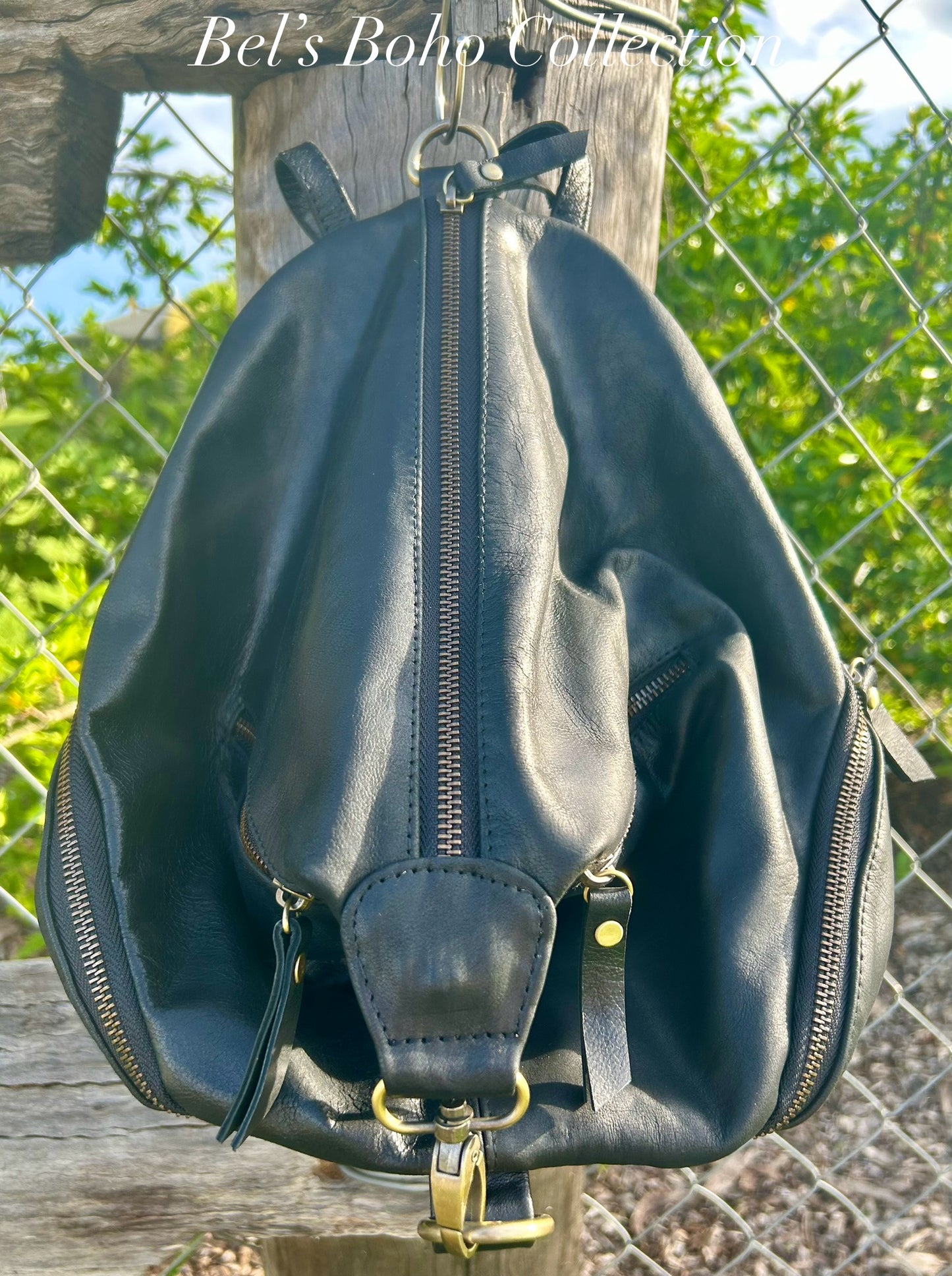 The Desert Wanderer Leather Backpack