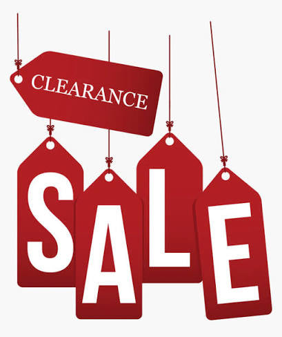 Clearance Items