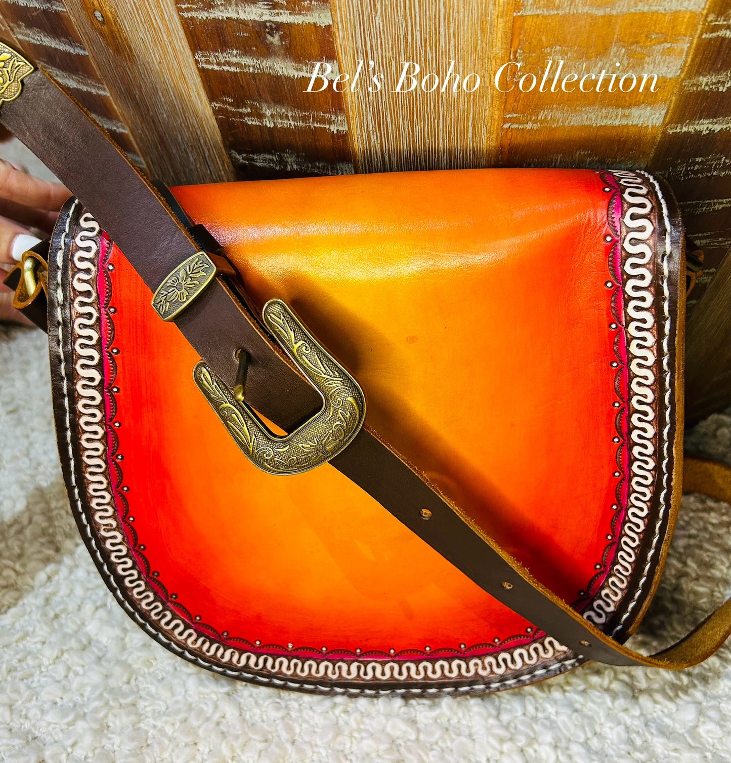 The Clementine Saddle Bag