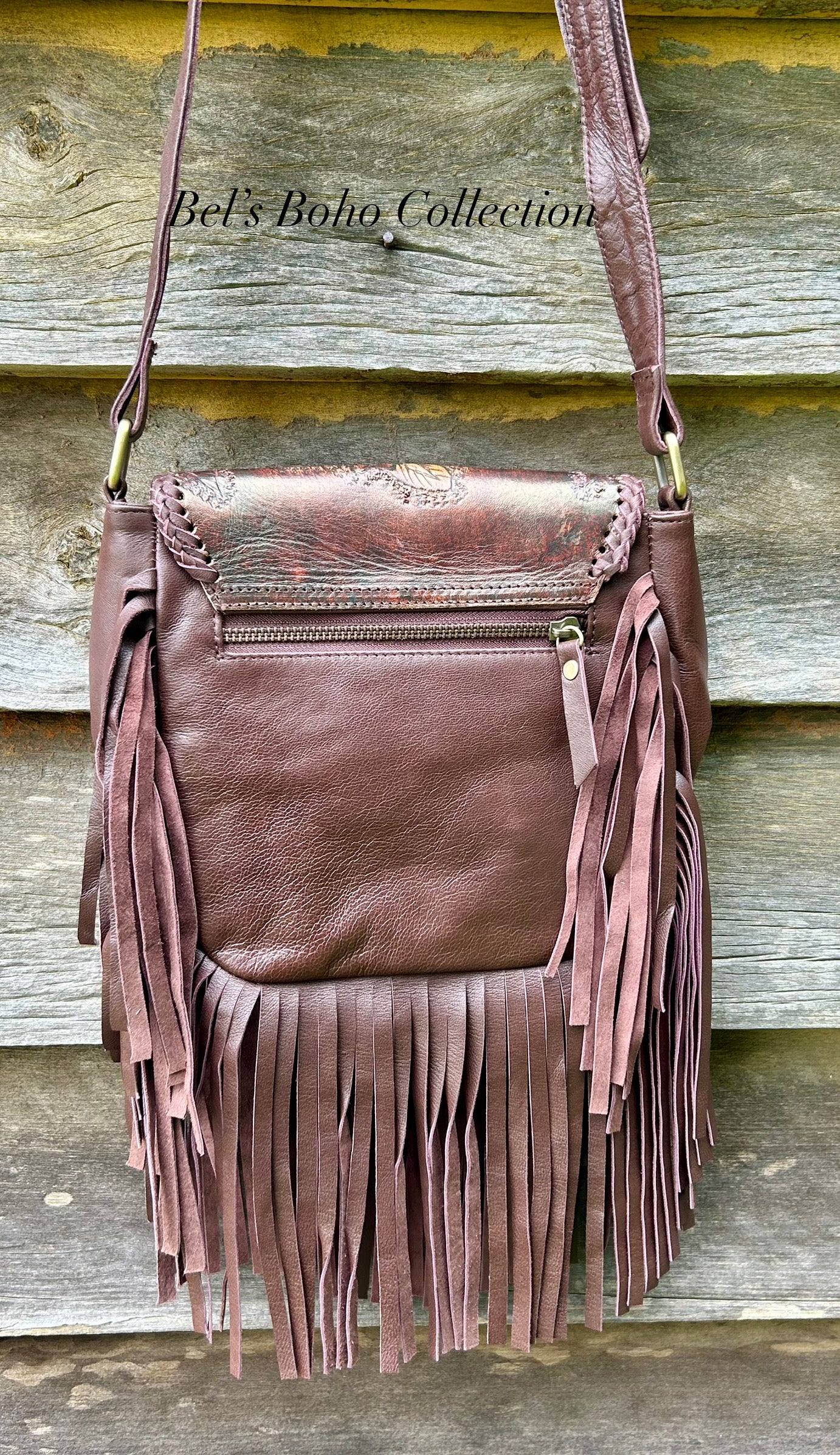 Mini Hand-carved Buffalo Bag