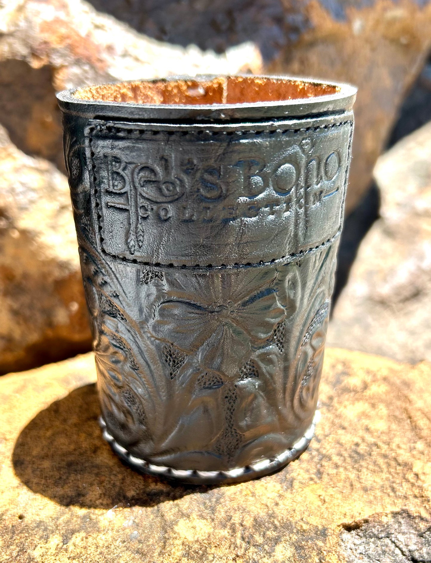 Leather Stubby Coolers