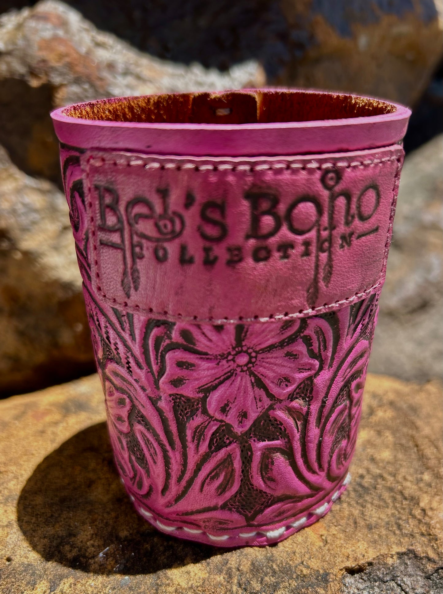 Leather Stubby Coolers