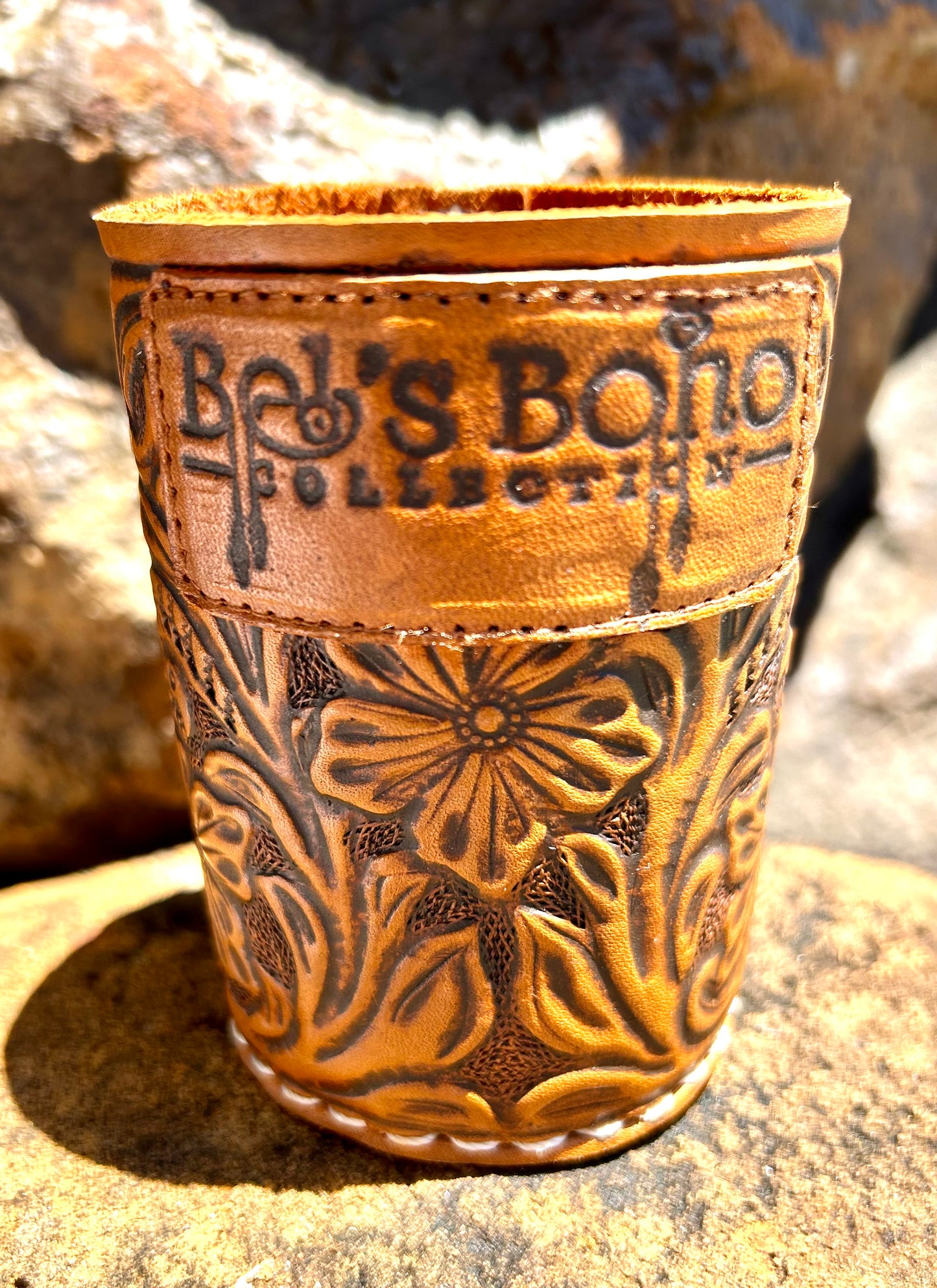 Leather Stubby Coolers