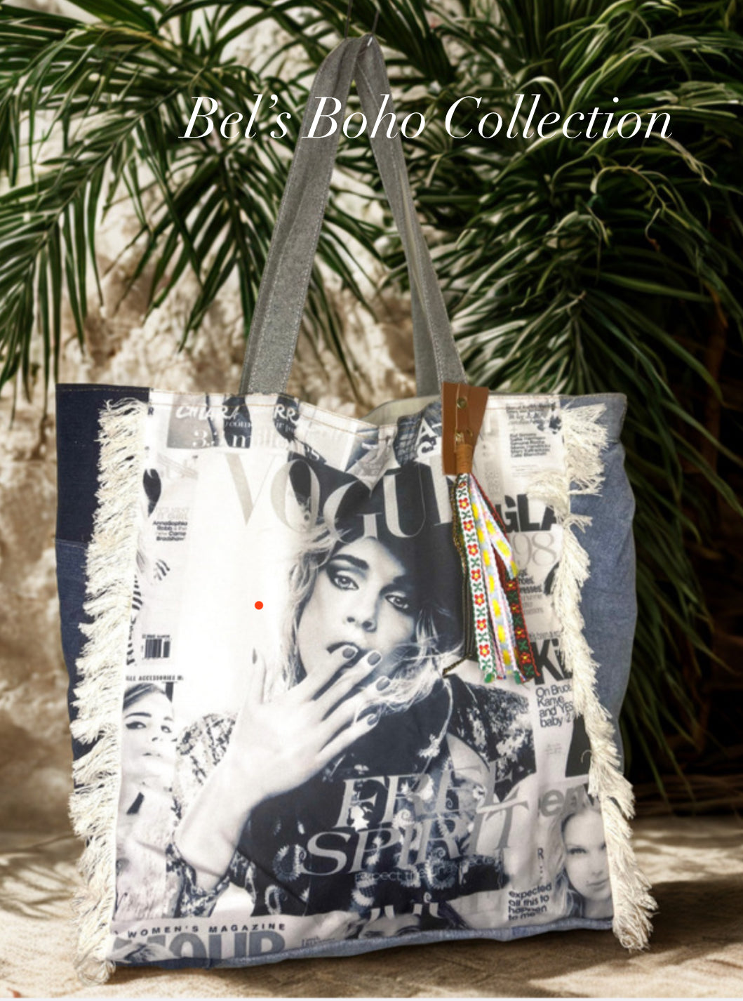 The Vogue Free Spirit Denim Tote