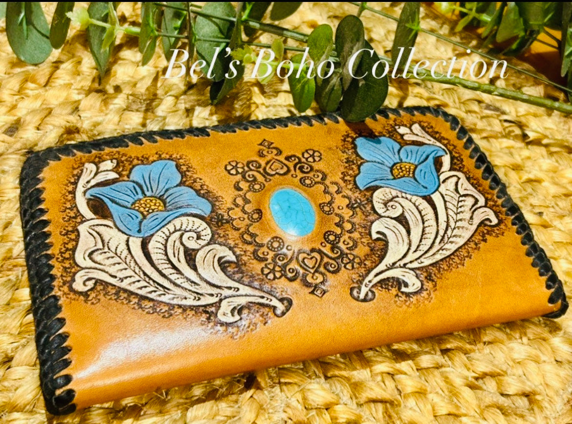 Hand-painted Gypsy Wallet
