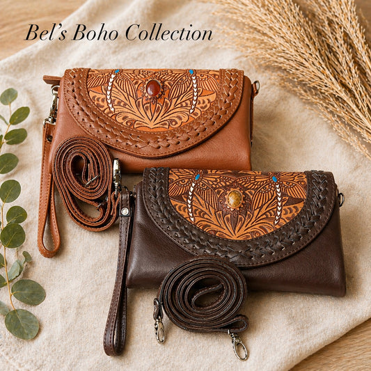 The Dragonfly Haven Double Clip Wallet & Clutch