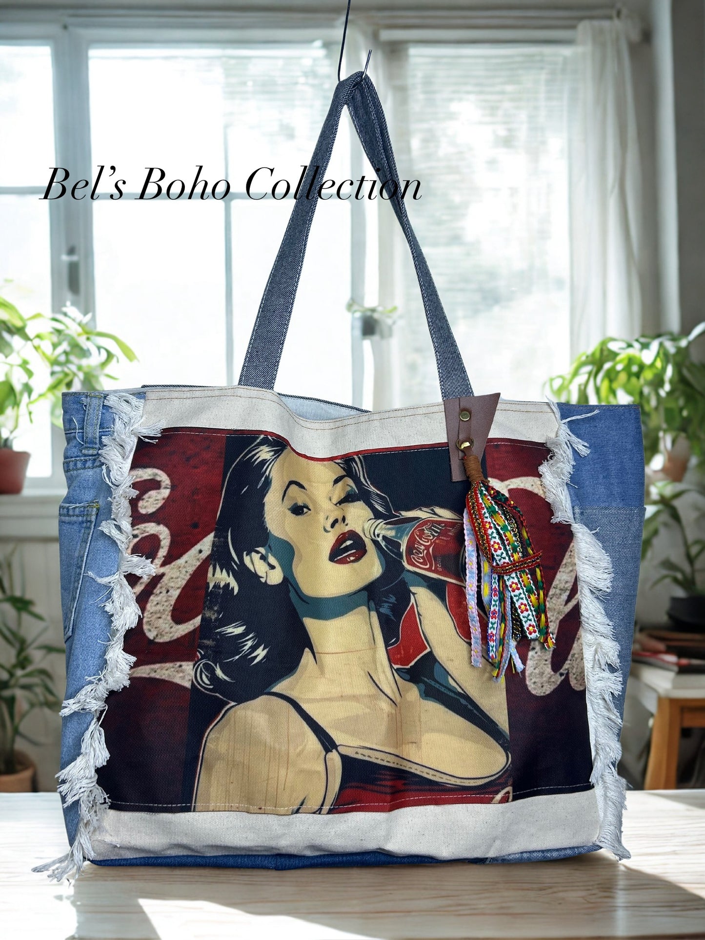 The Vintage Coca-Cola Denim Tote