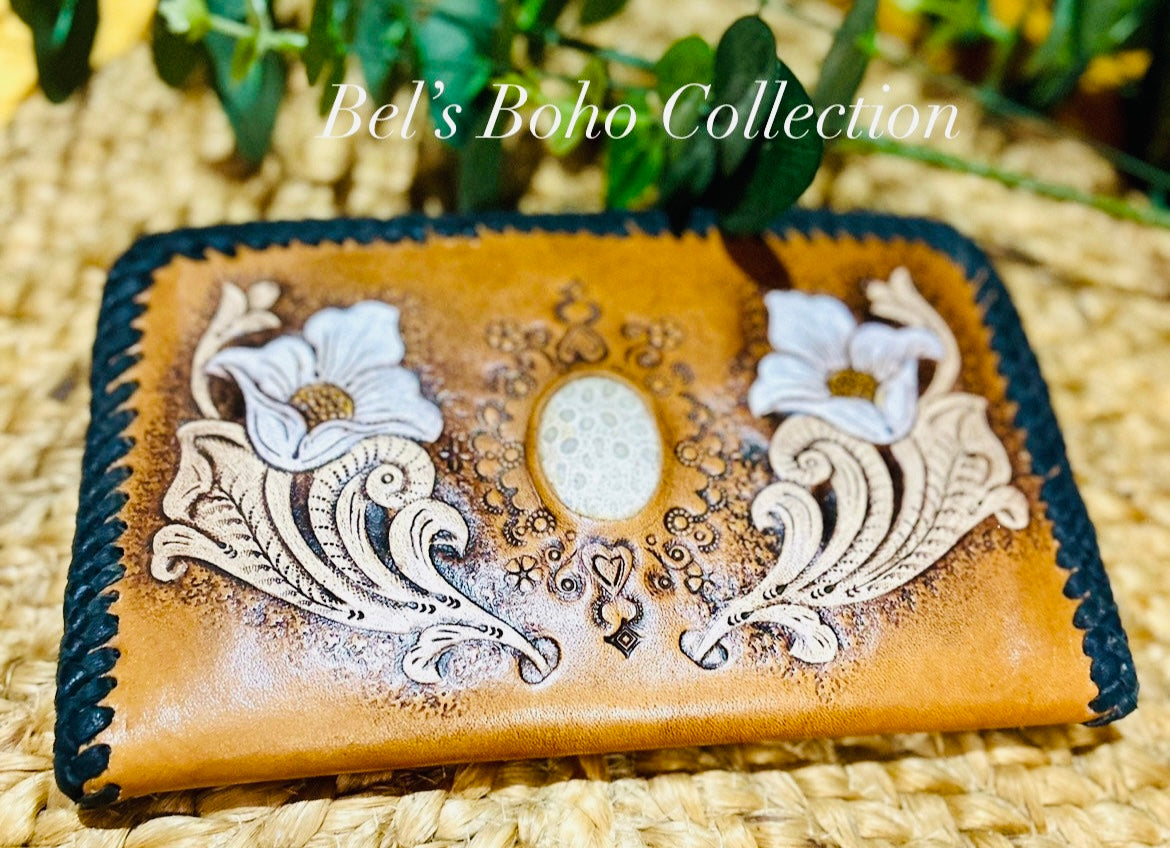 Hand-painted Gypsy Wallet