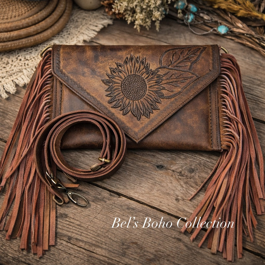 The Mini Sunflower Harvest Clutch & Bag