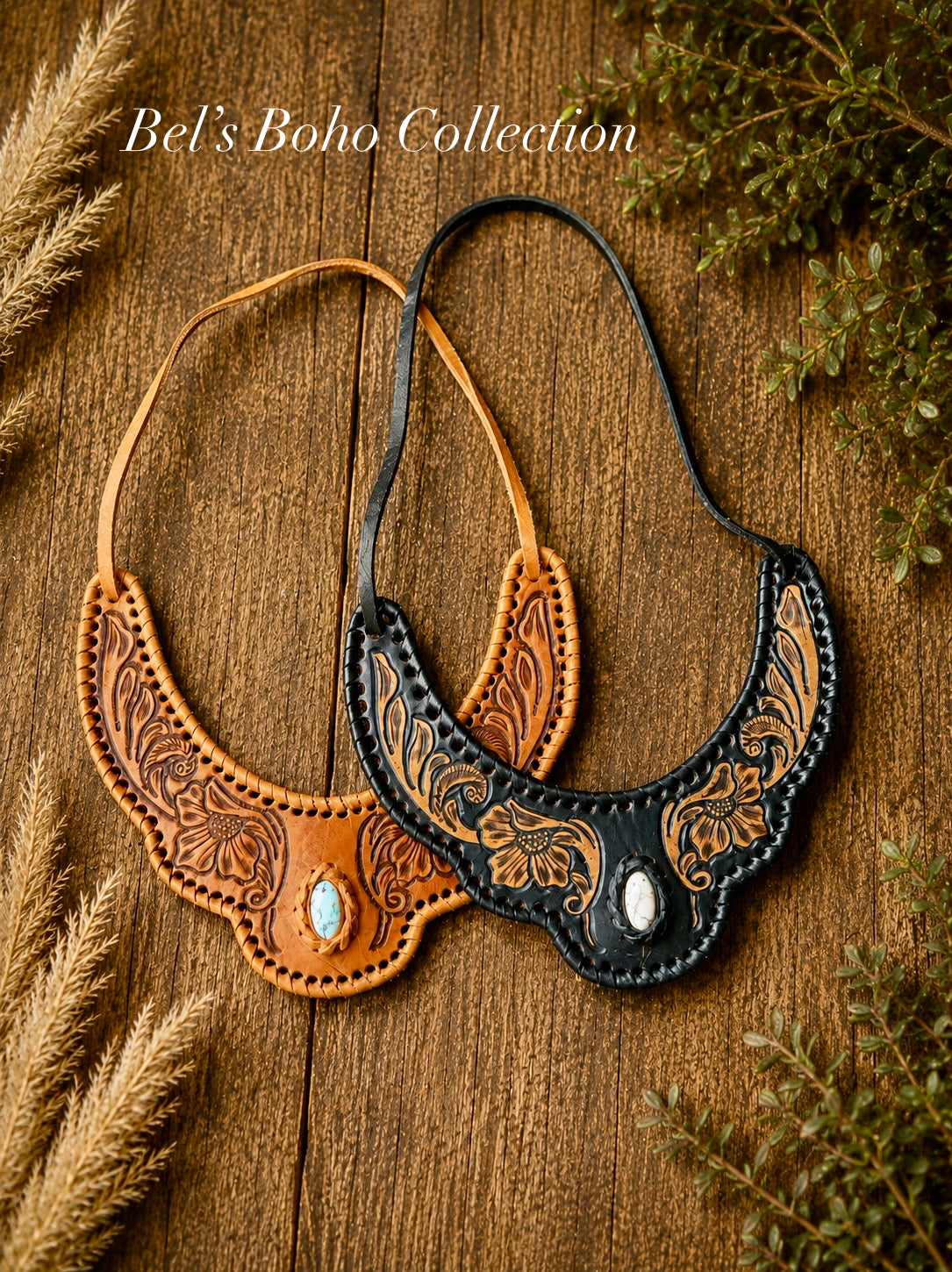 The Bohemian Outlaw Leather Necklace