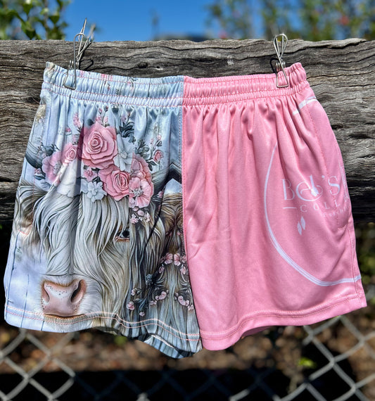 Highland Cow - Pink