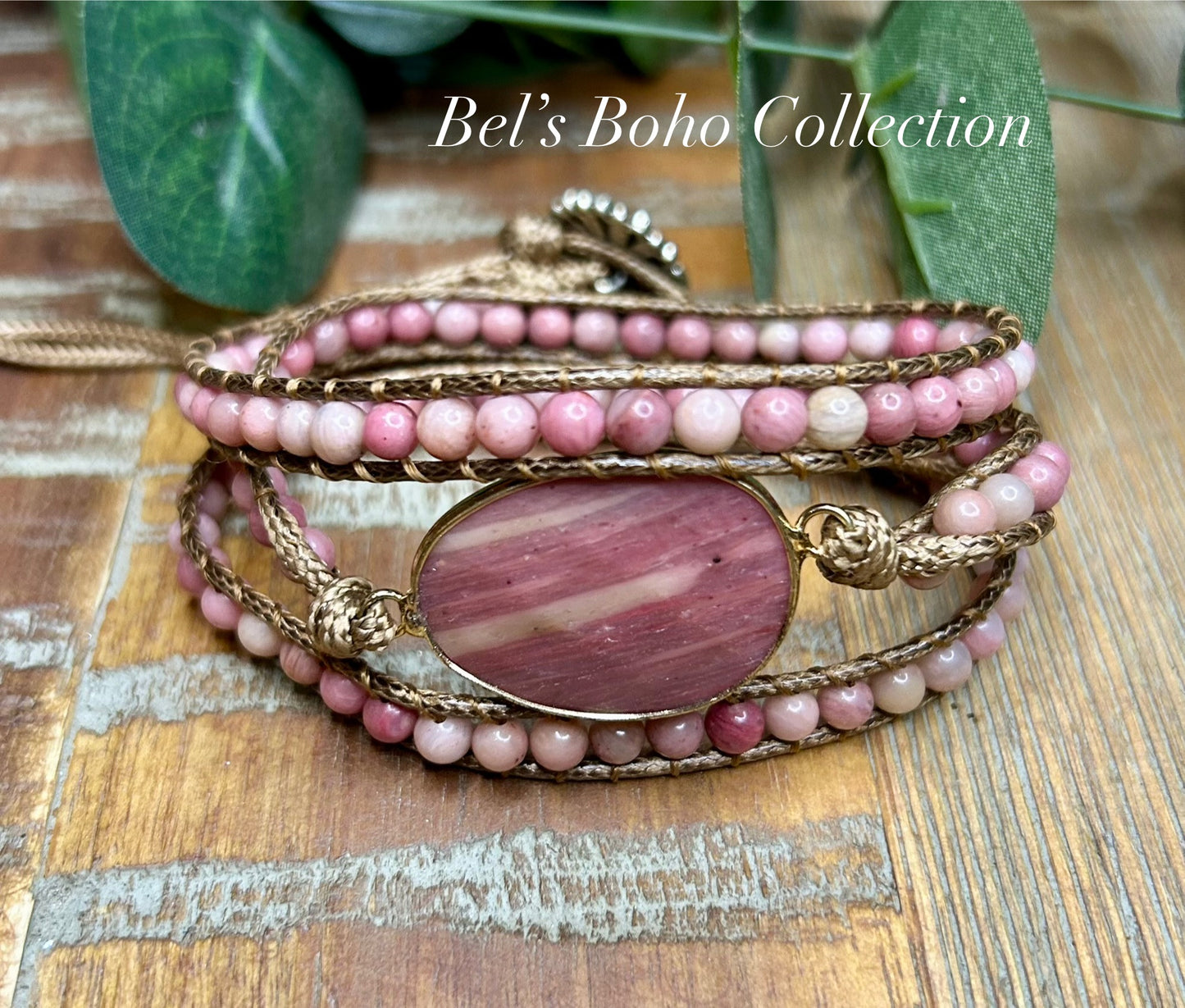 Beaded Boho Wrap Bracelet