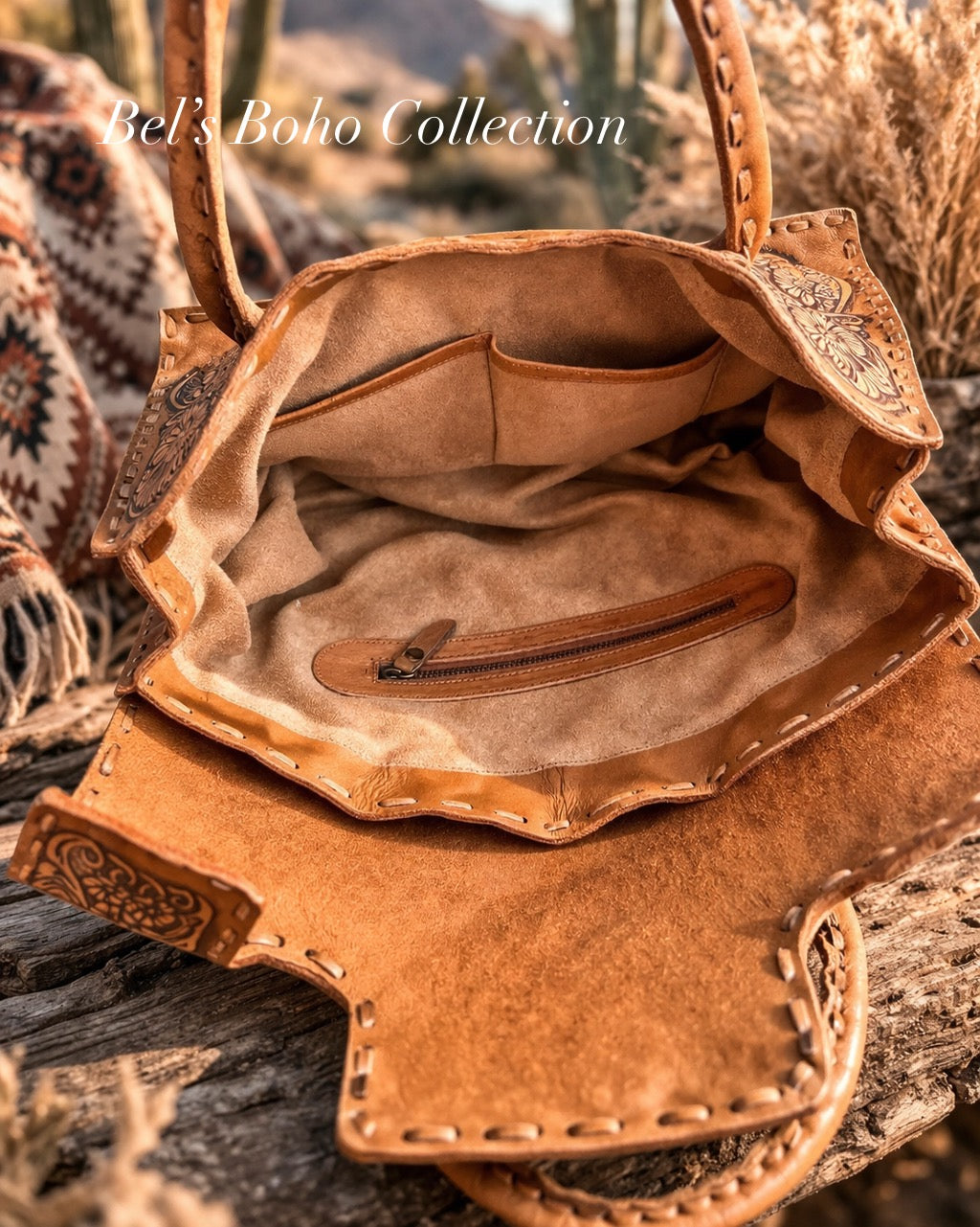 The Sierra Tote - Tan