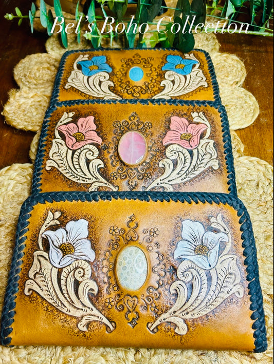 Hand-painted Gypsy Wallet