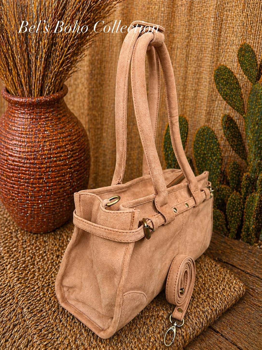 The Romana Suede Bag