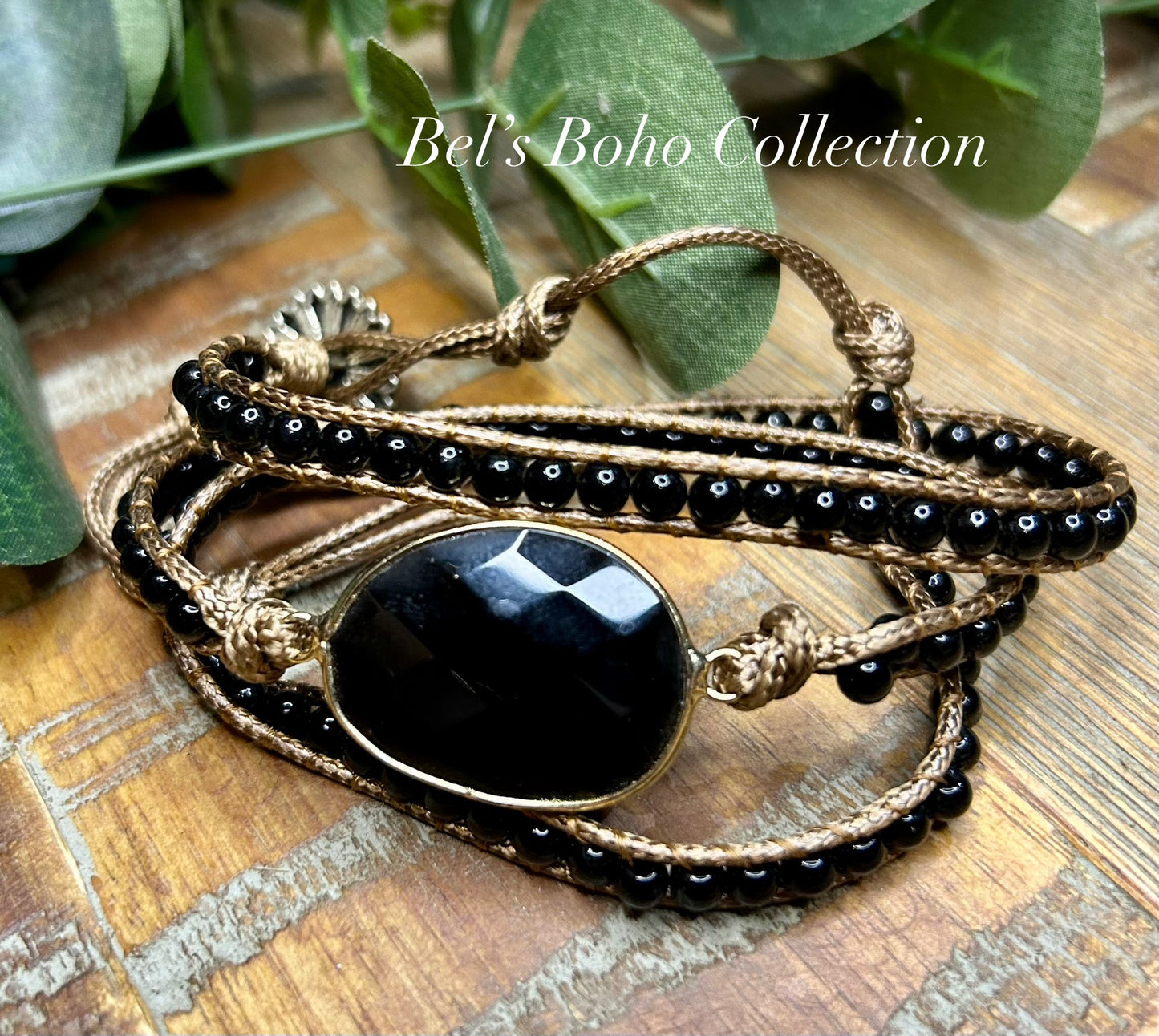 Beaded Boho Wrap Bracelet