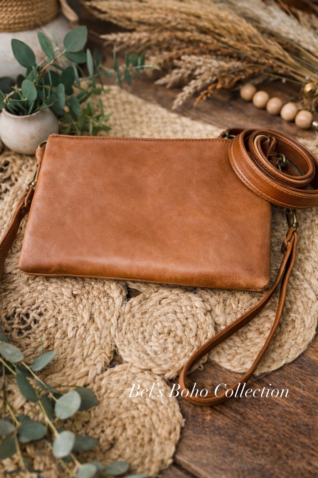 Hand-Carved Buffalo Skull 3-in-1 Bag