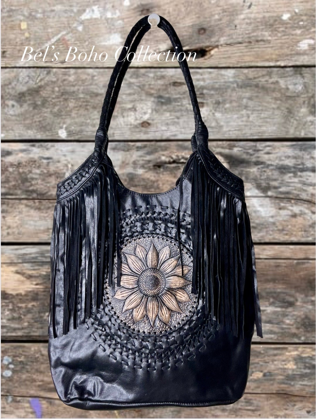 The Sunflower Soul Fringe Bag