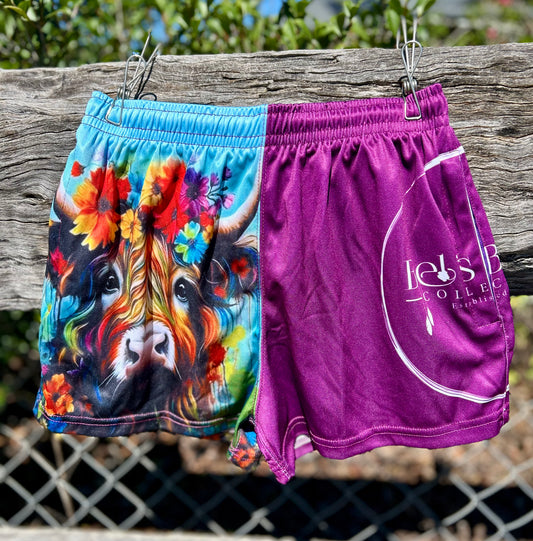 Highland Cow - Purple