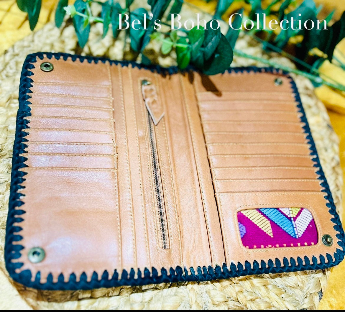 Hand-painted Gypsy Wallet
