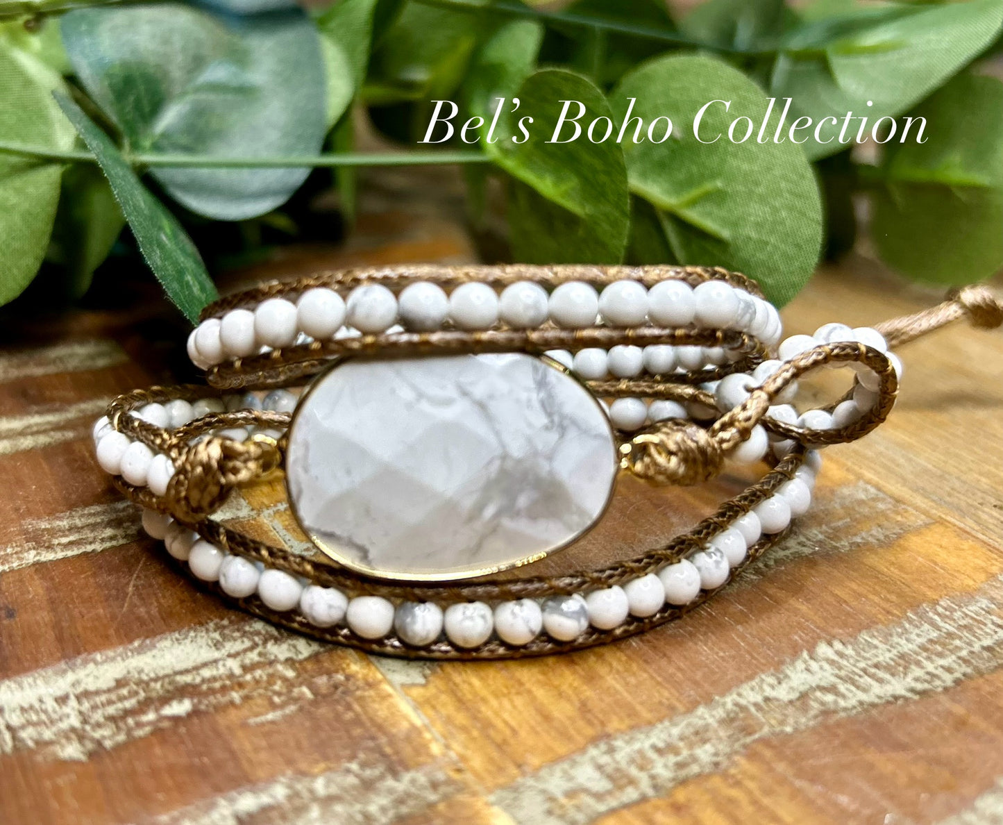 Beaded Boho Wrap Bracelet