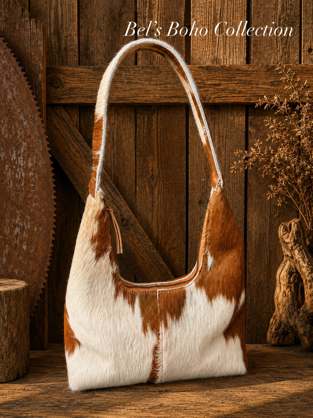 Cowhide Shoulder Bag