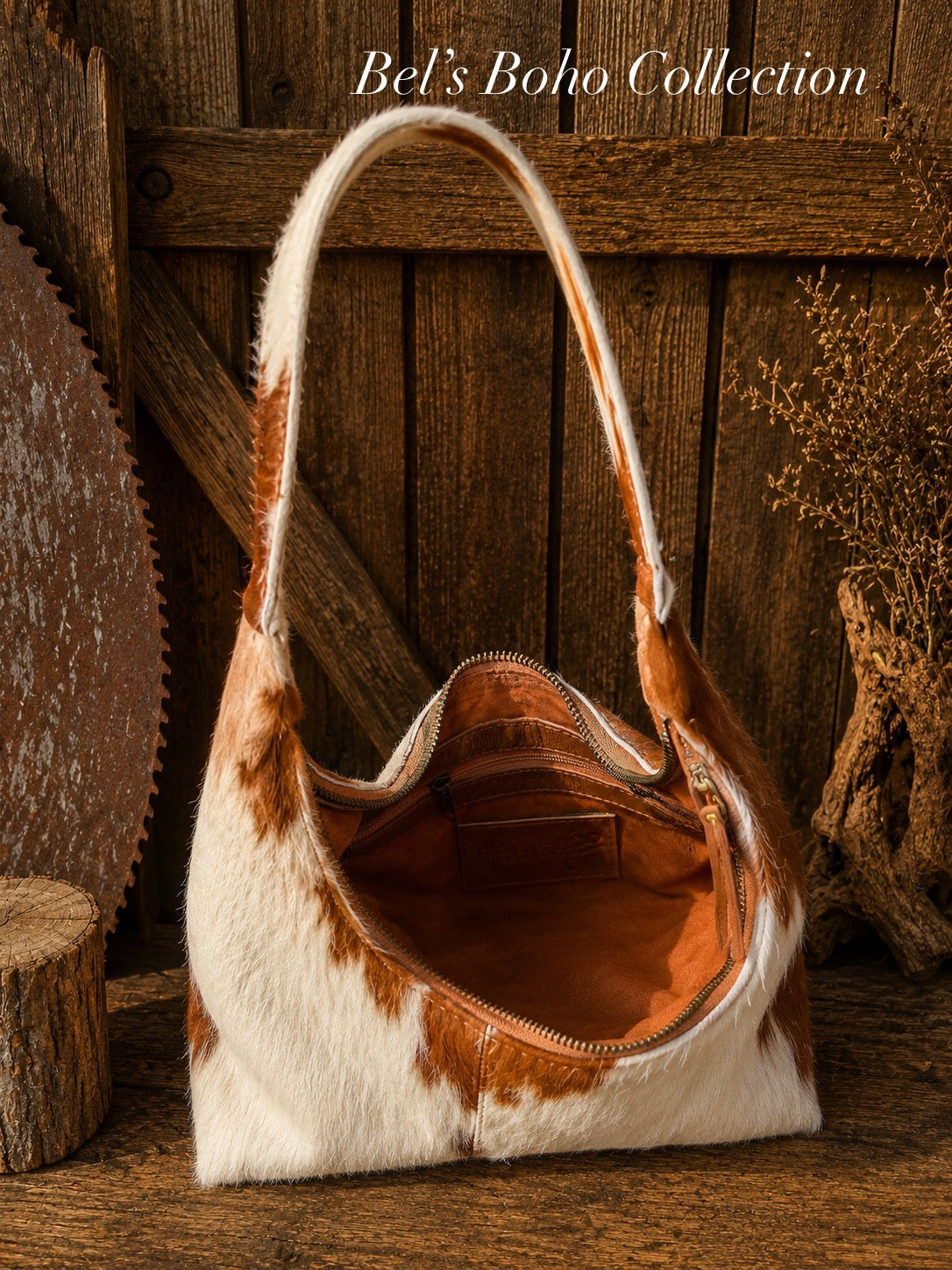 Cowhide Shoulder Bag