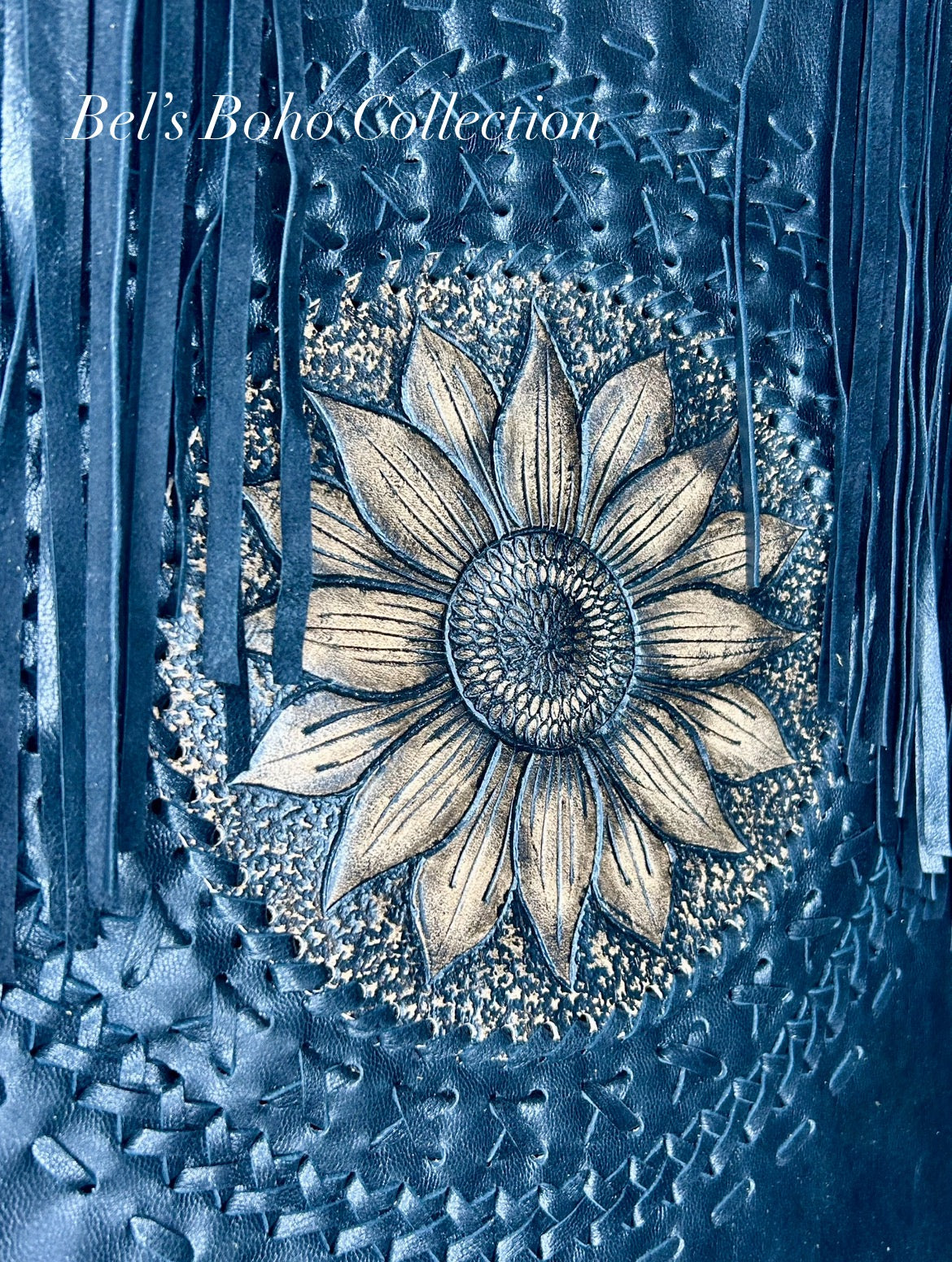 The Sunflower Soul Fringe Bag